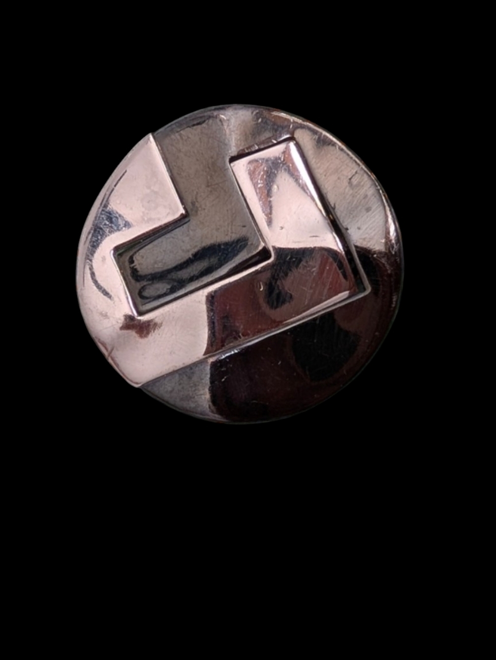 Geometric Brooch